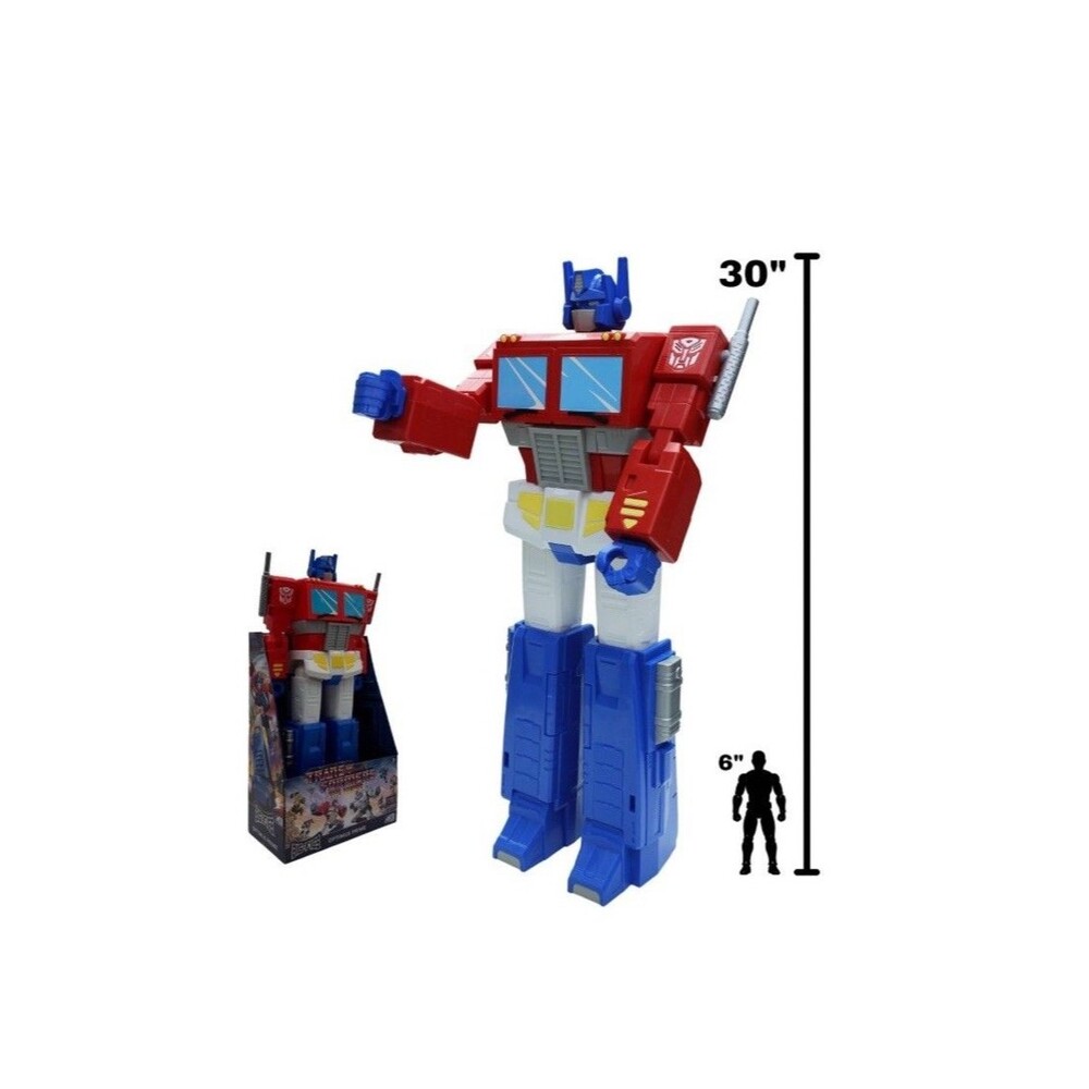 NEW Big-Figs 30" Transformers Optimus Prime Action Figure Target Exclusive